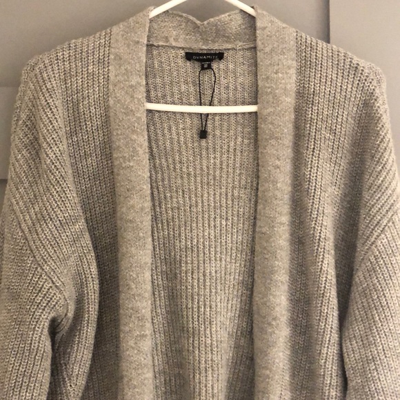 Grey Knit Cardigan - Picture 4 of 4